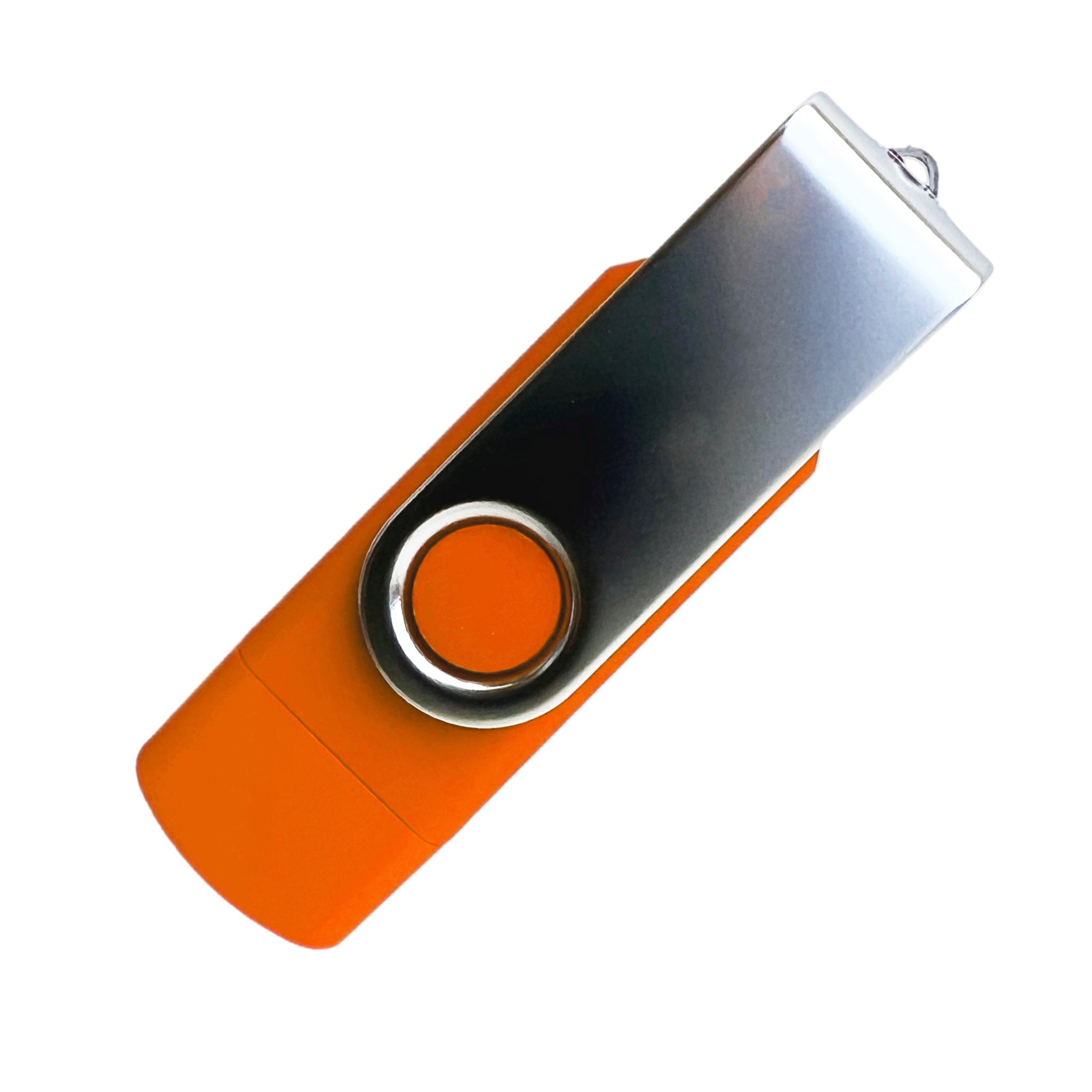 USB-флешка модель 104 OTG Type-C (3.0), объем памяти 32 GB, цвет оранжевый