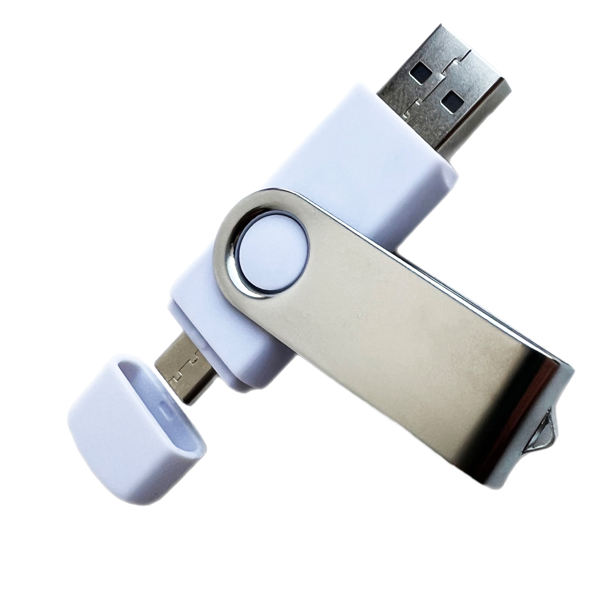 USB-флешка модель 104 OTG Type-C (3.0), объем памяти 32 GB, цвет белый