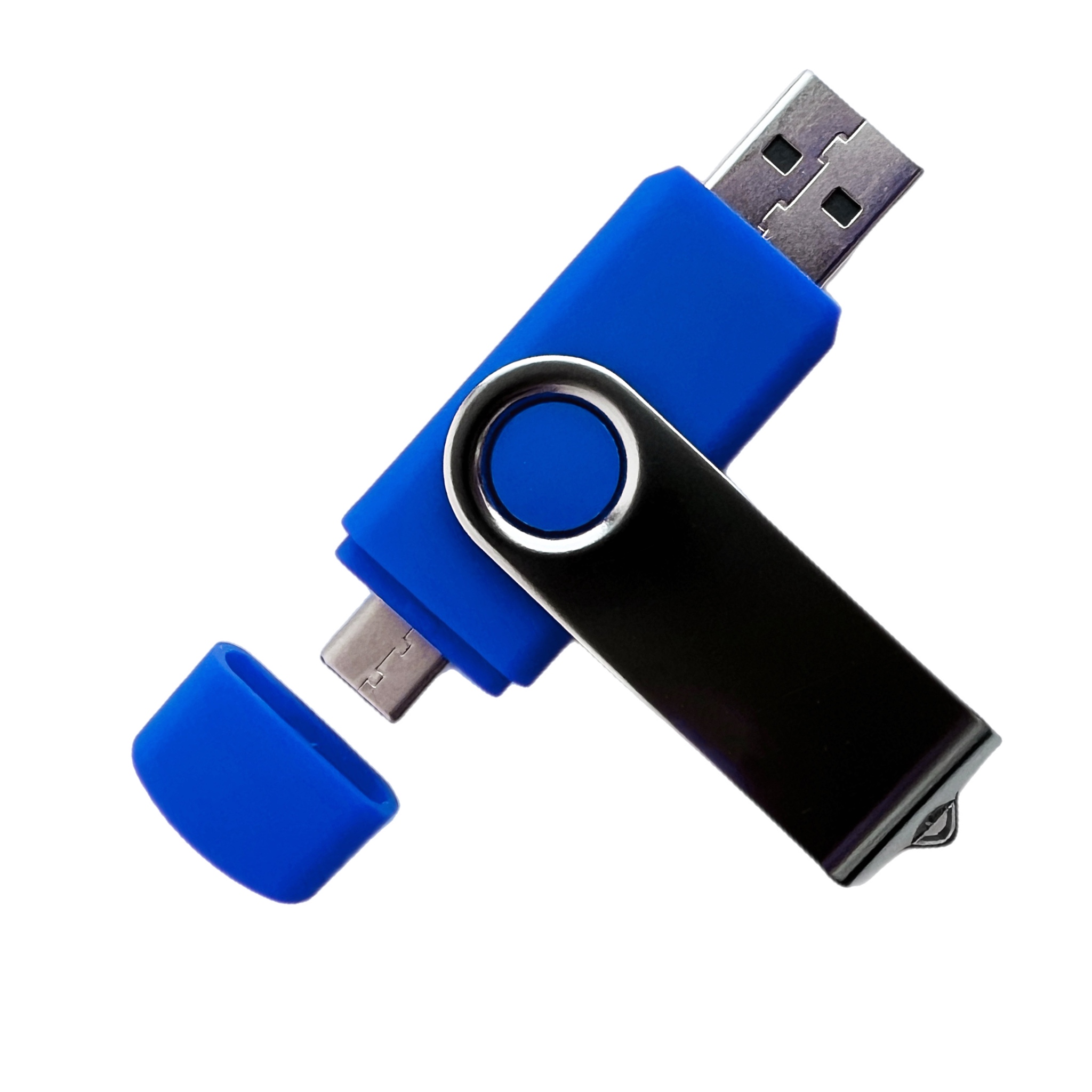 USB-флешка модель 104 OTG Type-C (3.0), объем памяти 32 GB, цвет синий