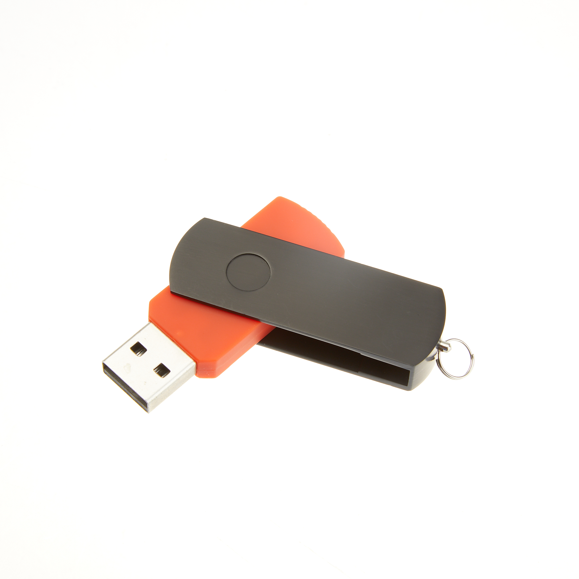 Цветная скоба для USB-флешки модель 107, цвет черный