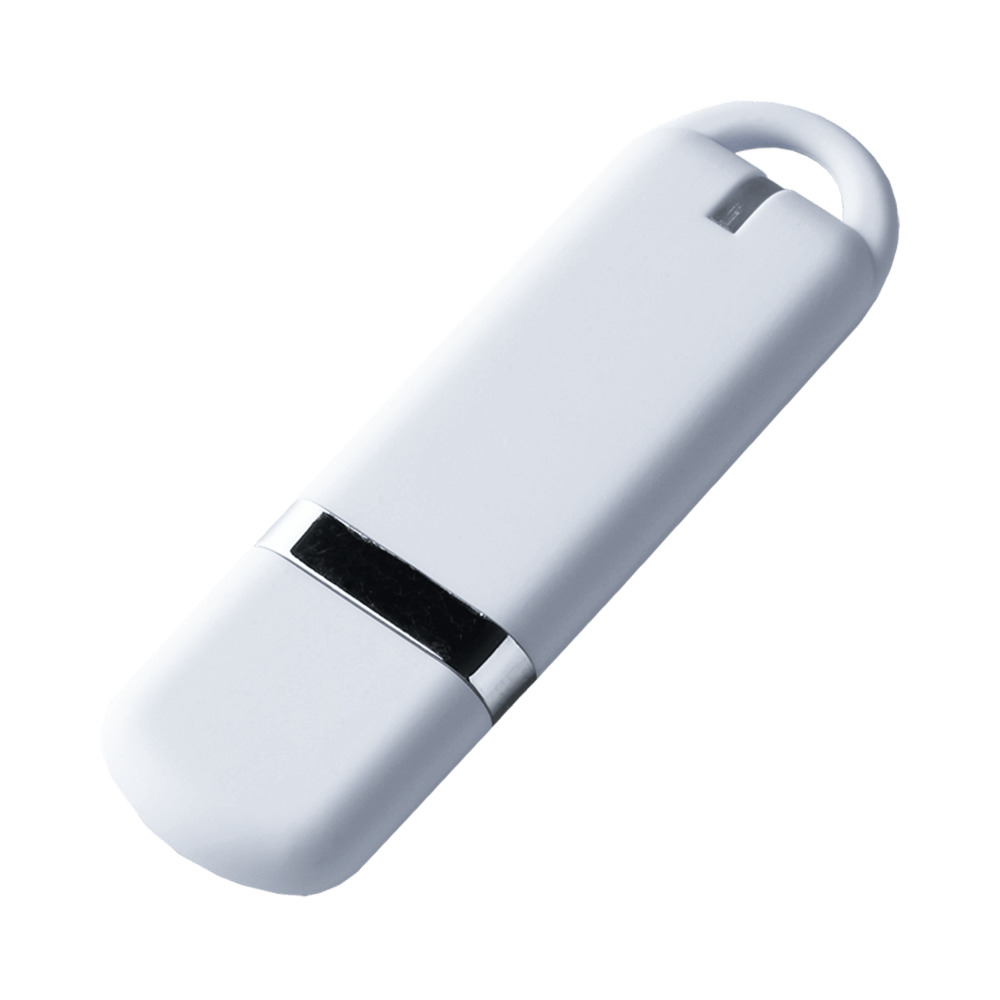 USB-флешка модель 187 Soft Touch, (USB 2.0), объем памяти 128 GB, цвет белый