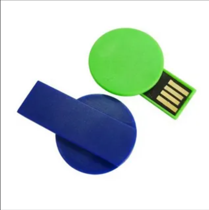 USB-флешка модель 198, (USB 2.0), объем памяти 512 MB, цвет зеленый