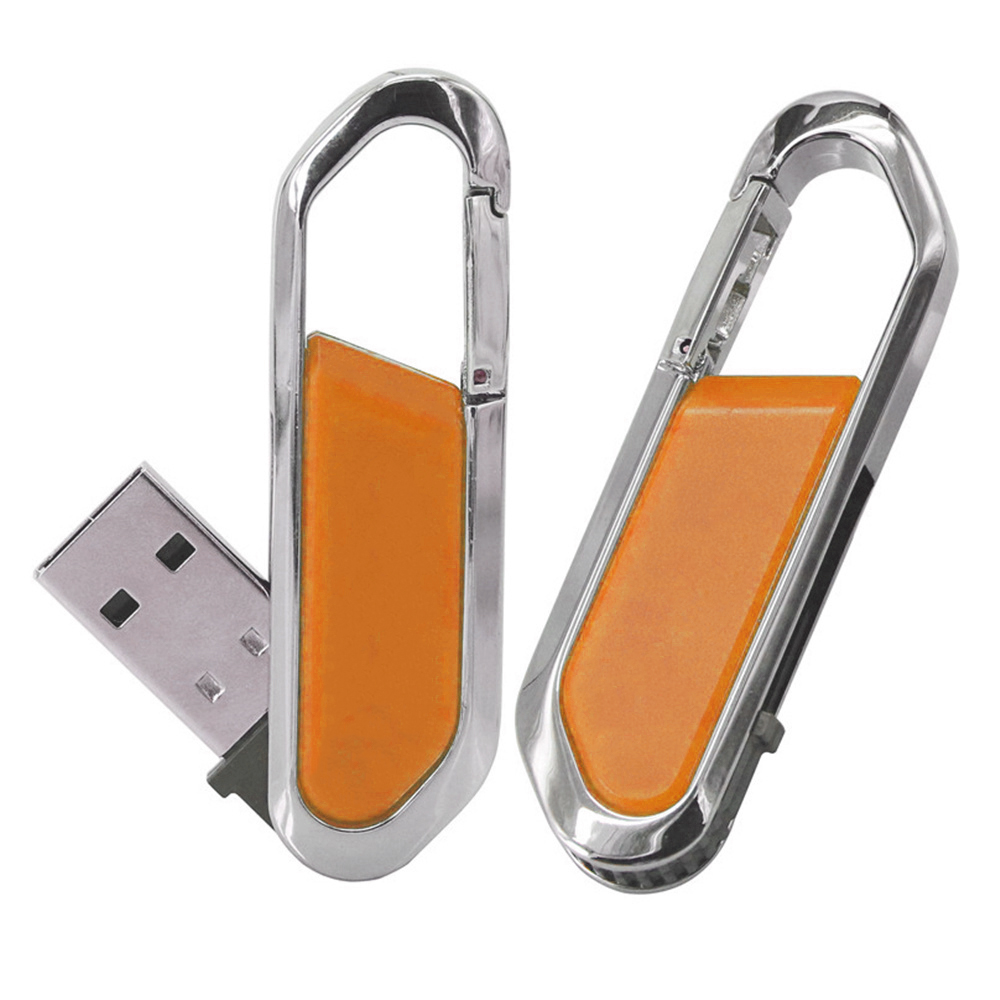 USB-флешка модель 317, (USB 2.0), объем памяти 512 MB, цвет оранжевый