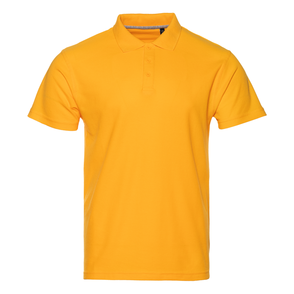 Рубашка поло мужская STAN 185 желтая