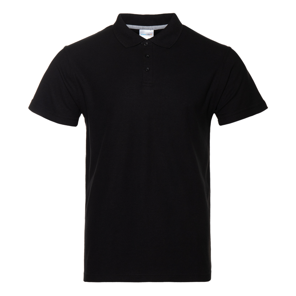 Рубашка поло мужская STAN 185 черная