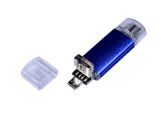 USB флешка модель 120 OTG 3 in 1 USB 2.0/3.0