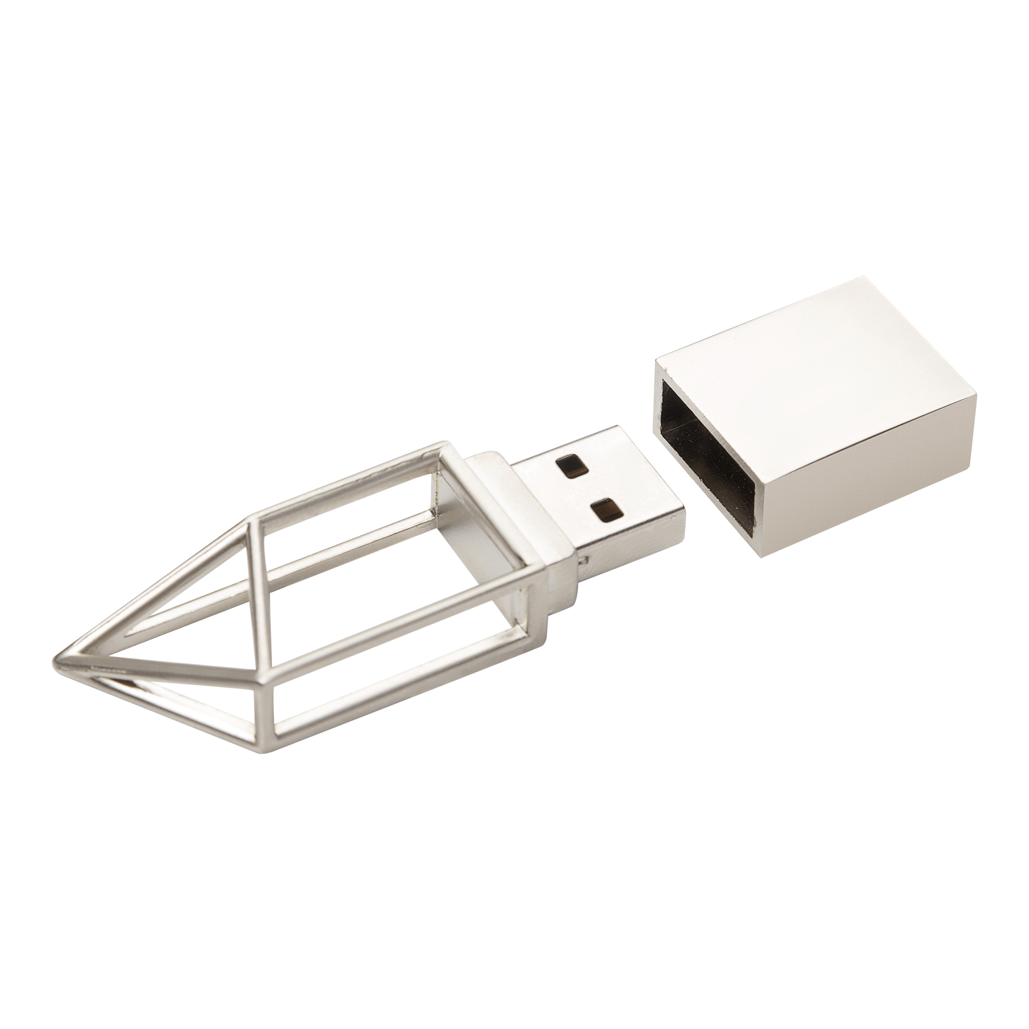USB флешка модель 326 Matt, цвет S, объем памяти 2 GB