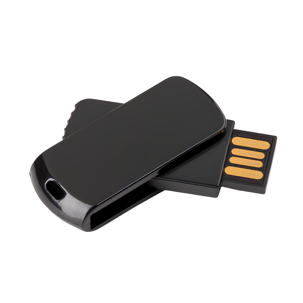 USB-флешка модель 200, (USB 2.0), объем памяти 4 GB, цвет черный