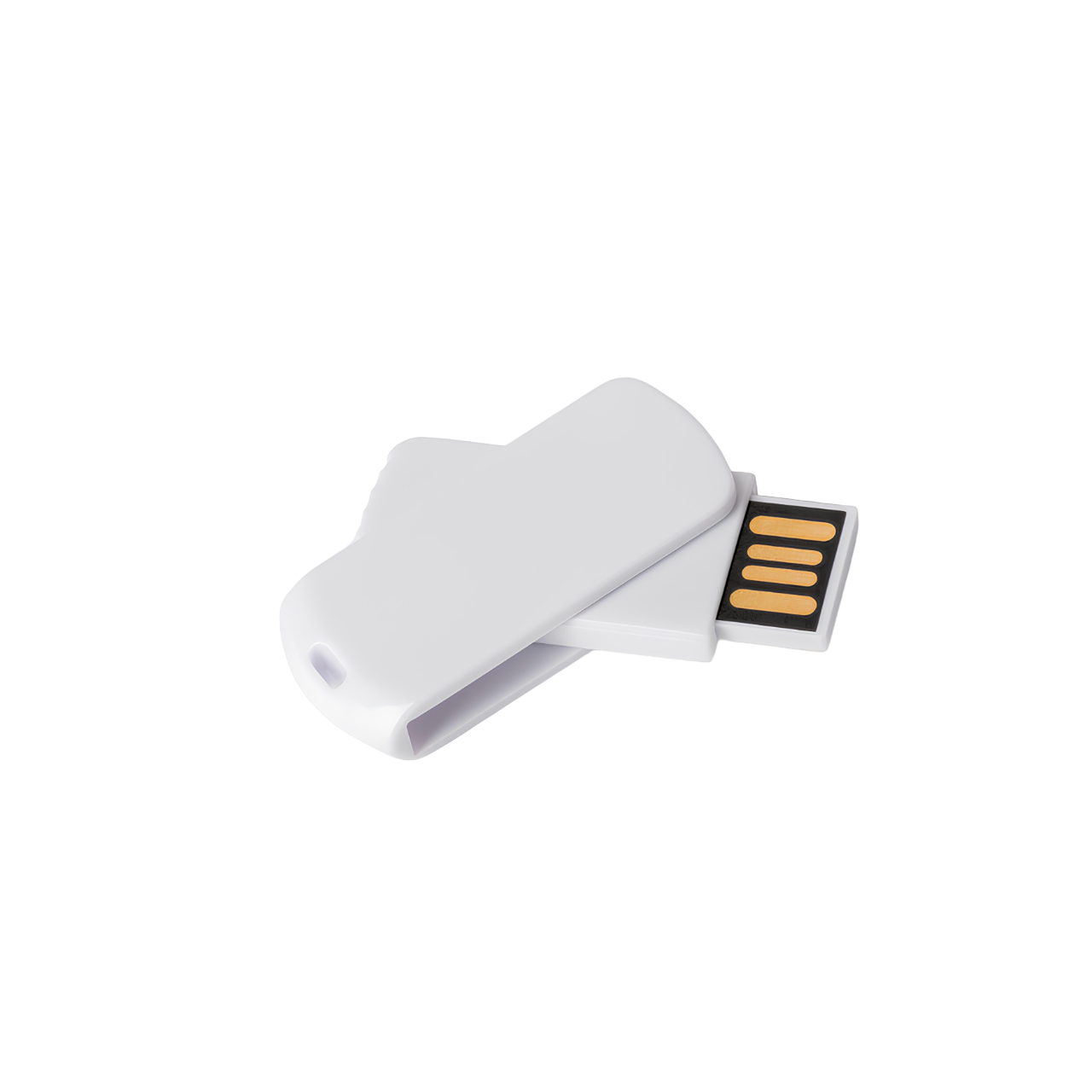 USB-флешка модель 200, (USB 2.0), объем памяти 512 MB, цвет белый