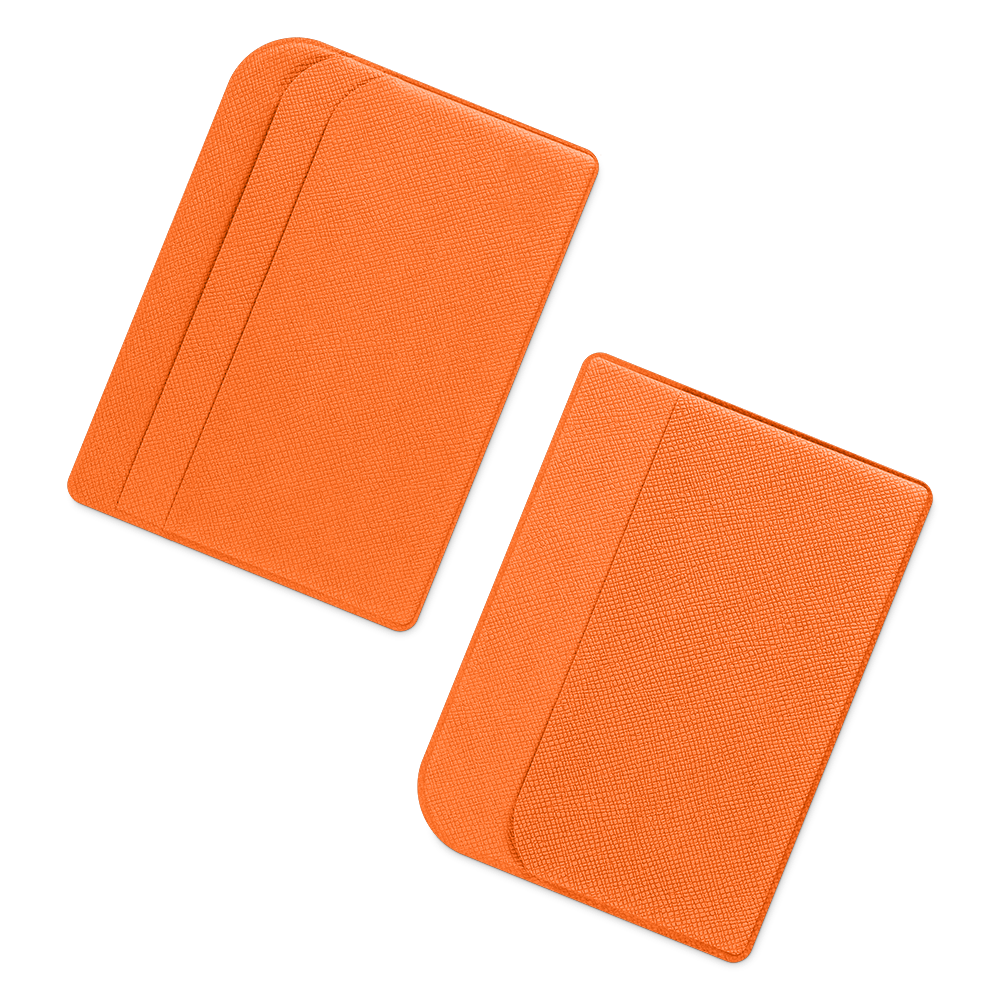 Футляр для пластиковых карт оранжевый