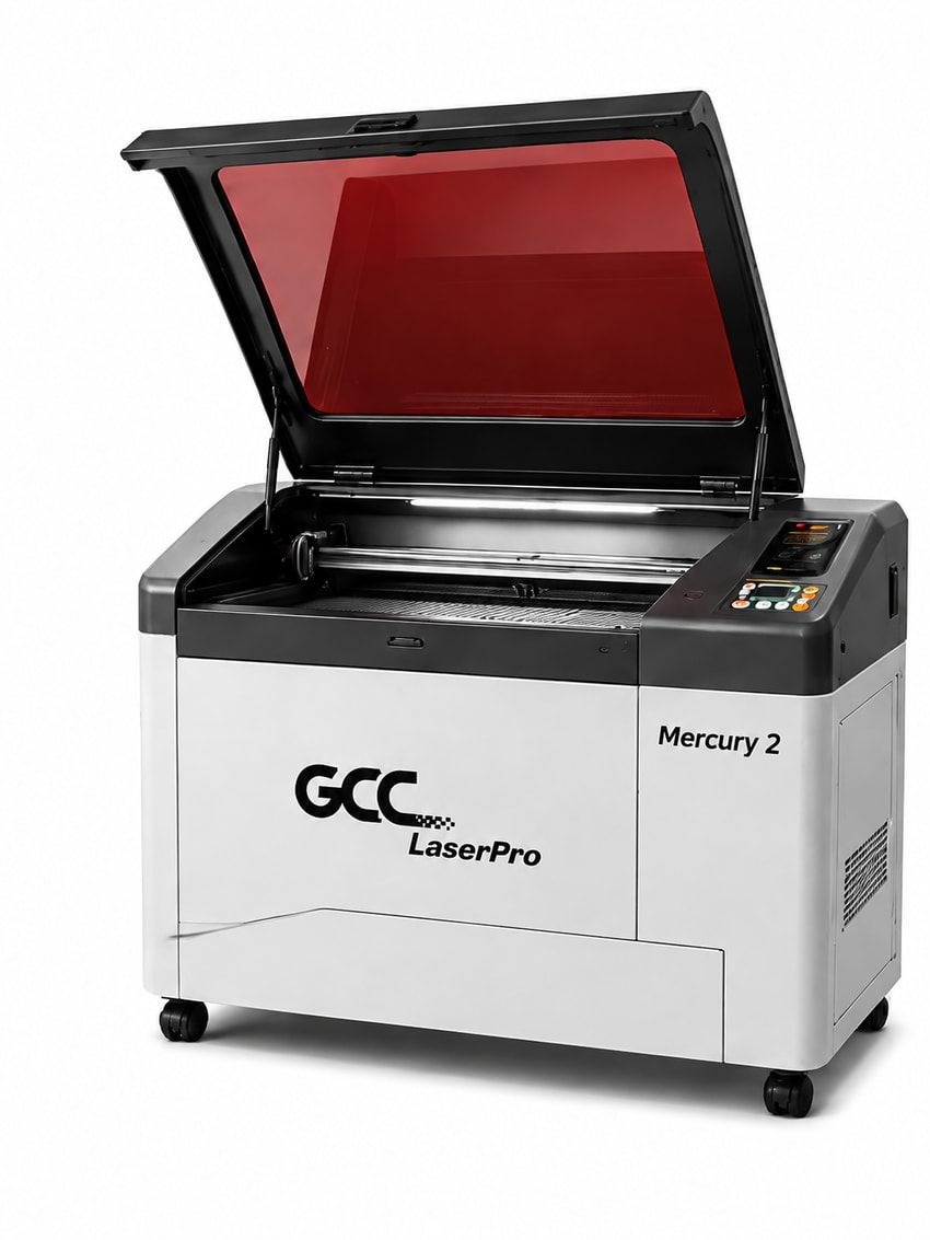 GCC LaserPro Mercury 2 — иллюстрация по макету