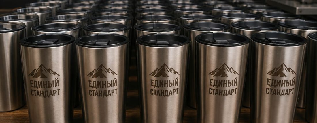 Серийное производство — пример лазерной гравировки
